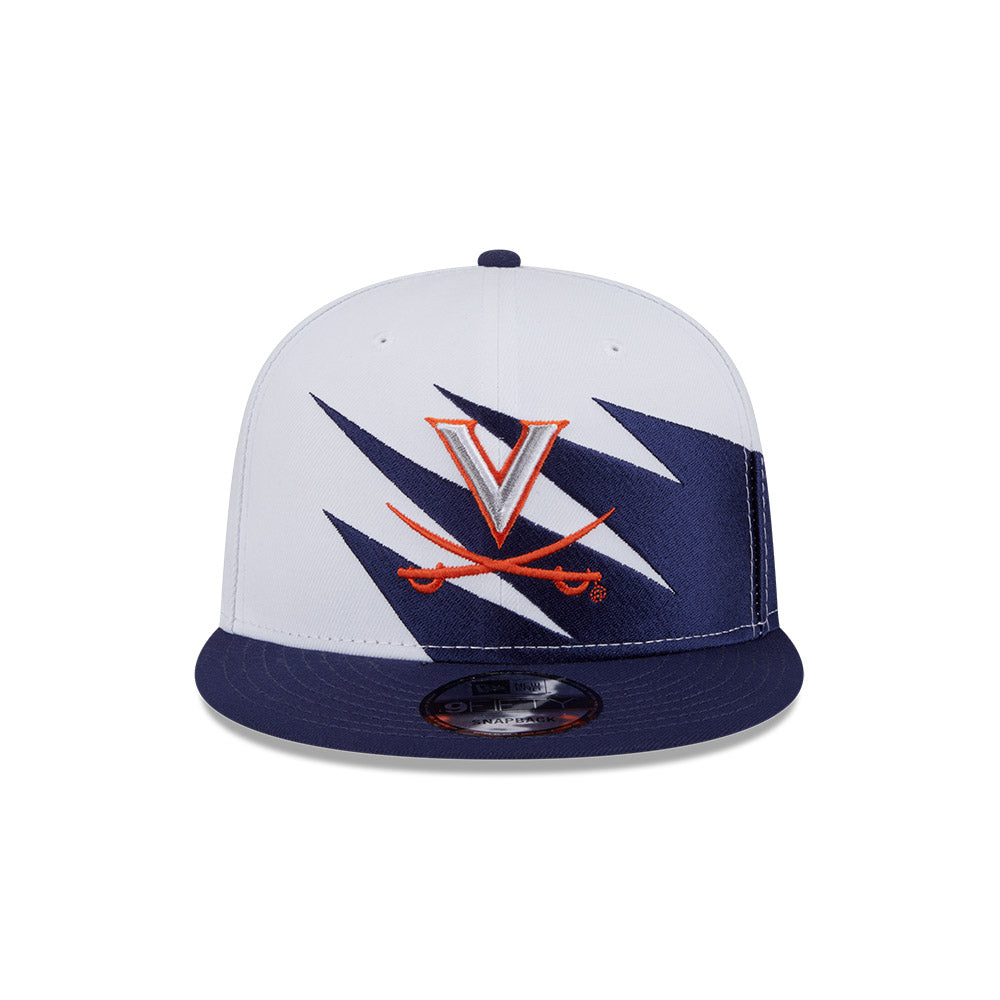 Virginia Cavaliers New Era JAGGED 9Fifty Snapback Hat - Navy/Orange