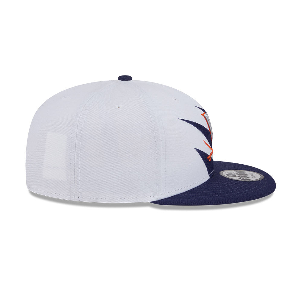 Virginia Cavaliers New Era JAGGED 9Fifty Snapback Hat - Navy/Orange