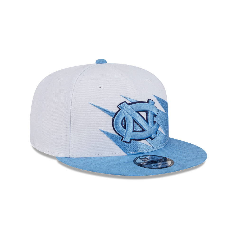 North Carolina Tar Heels New Era JAGGED 9Fifty Snapback Hat - Carolina Blue