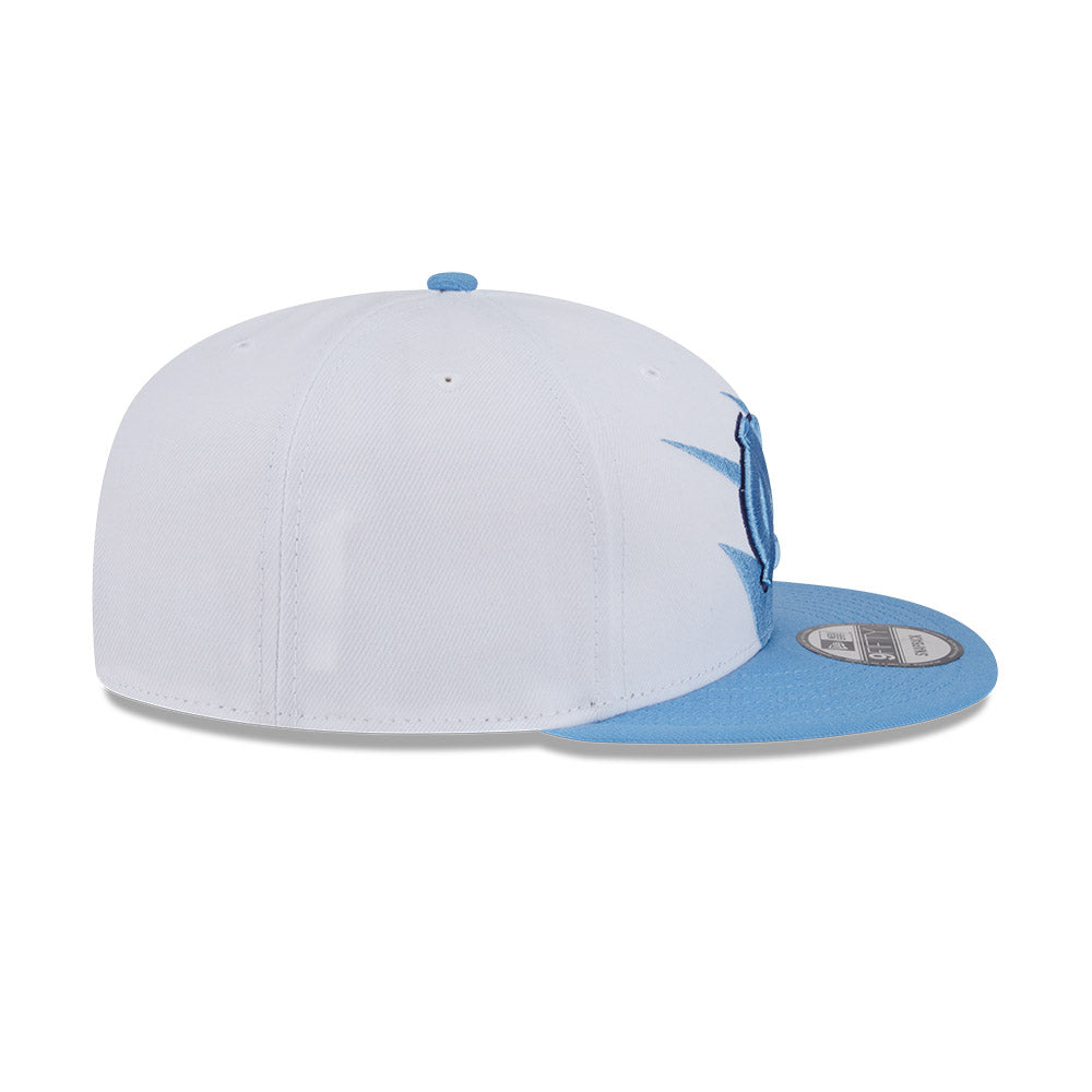 North Carolina Tar Heels New Era JAGGED 9Fifty Snapback Hat - Carolina Blue