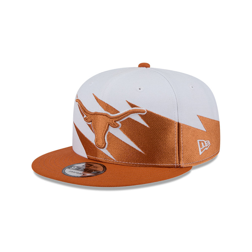 Texas Longhorns New Era JAGGED 9Fifty Snapback Hat - Burnt Orange