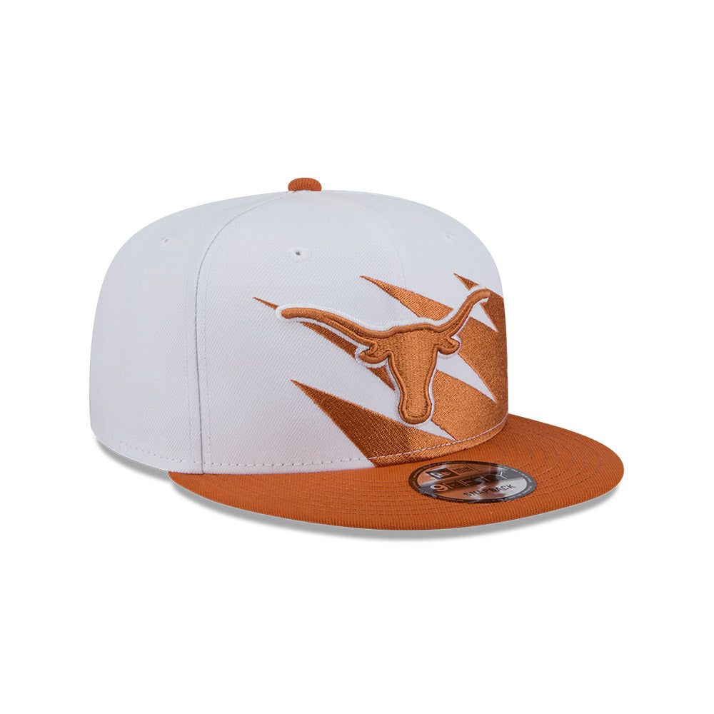 Texas Longhorns New Era JAGGED 9Fifty Snapback Hat - Burnt Orange