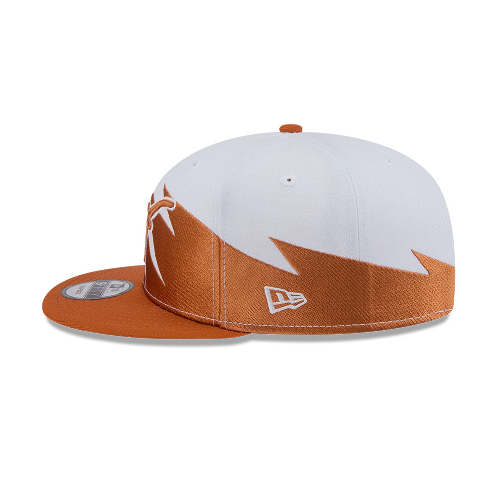 Texas Longhorns New Era JAGGED 9Fifty Snapback Hat - Burnt Orange