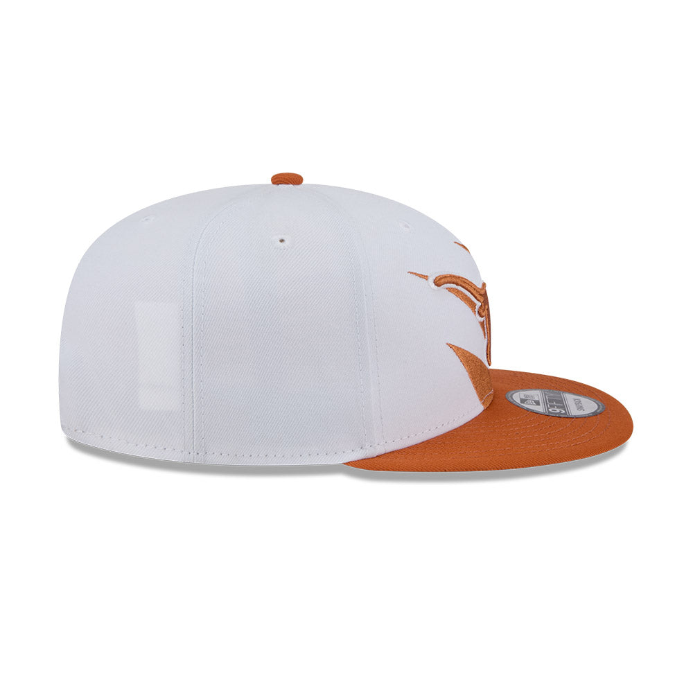 Texas Longhorns New Era JAGGED 9Fifty Snapback Hat - Burnt Orange