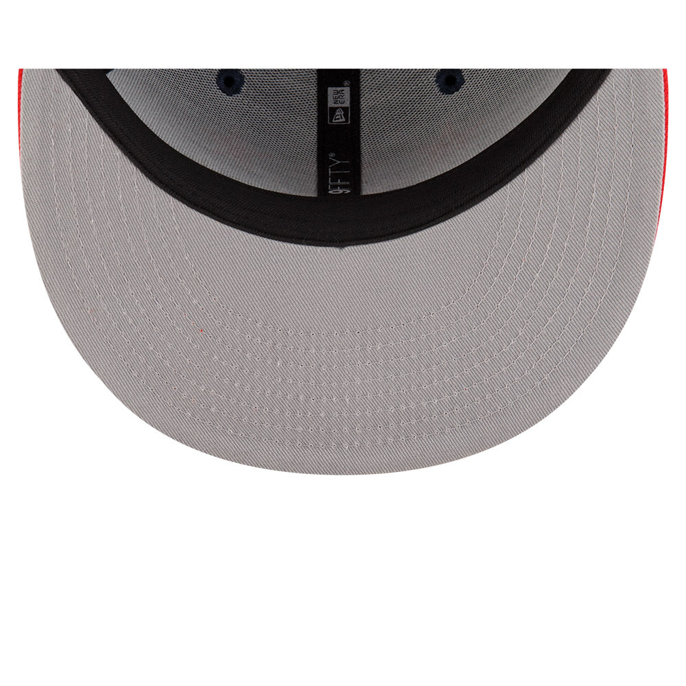 Washington Wizards New Era Jersey Hook Statement Edition 9FIFTY Snapback Hat - Navy/Red