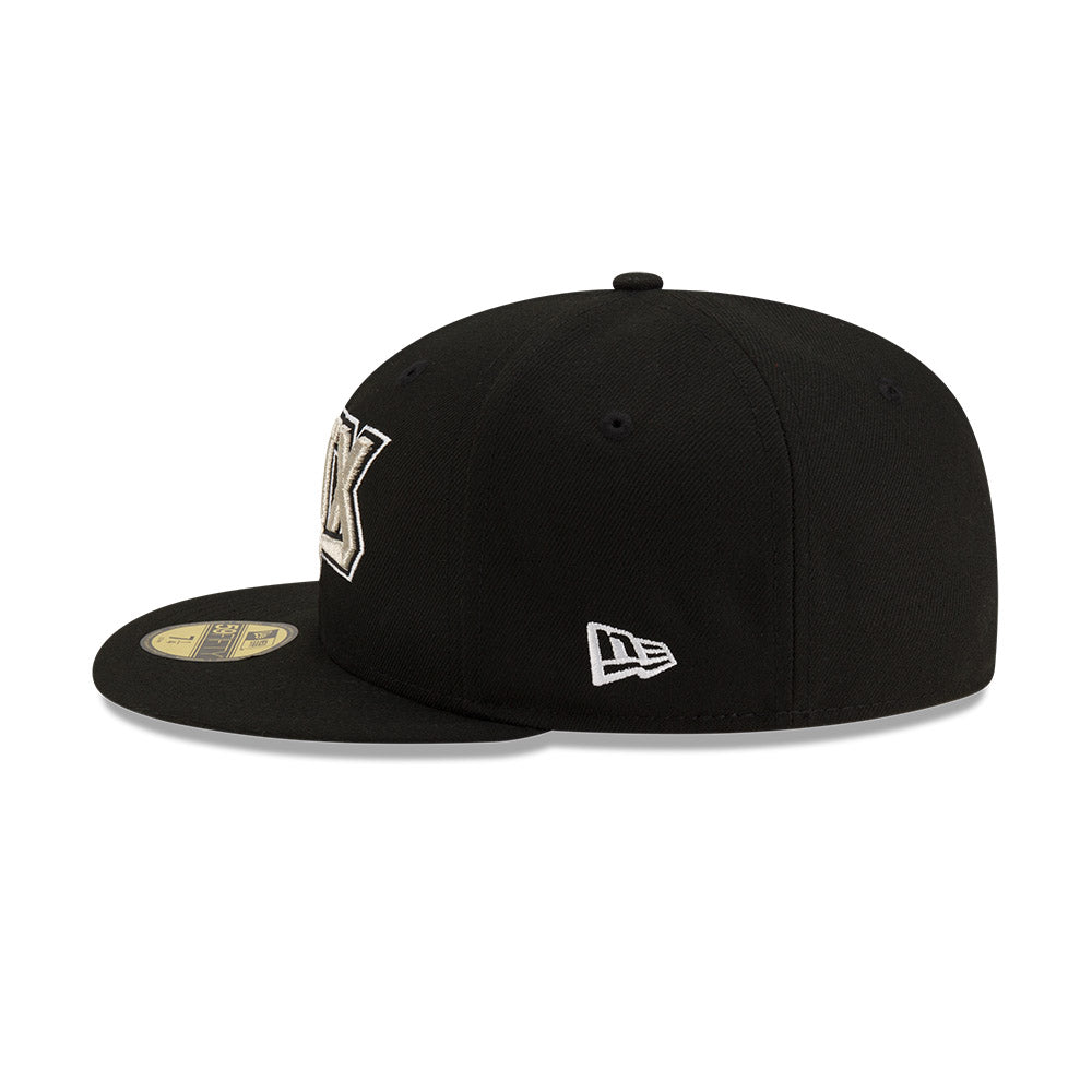 San Antonio Spurs New Era Jersey Hook Statement Edition 59Fifty Fitted Hat - Black