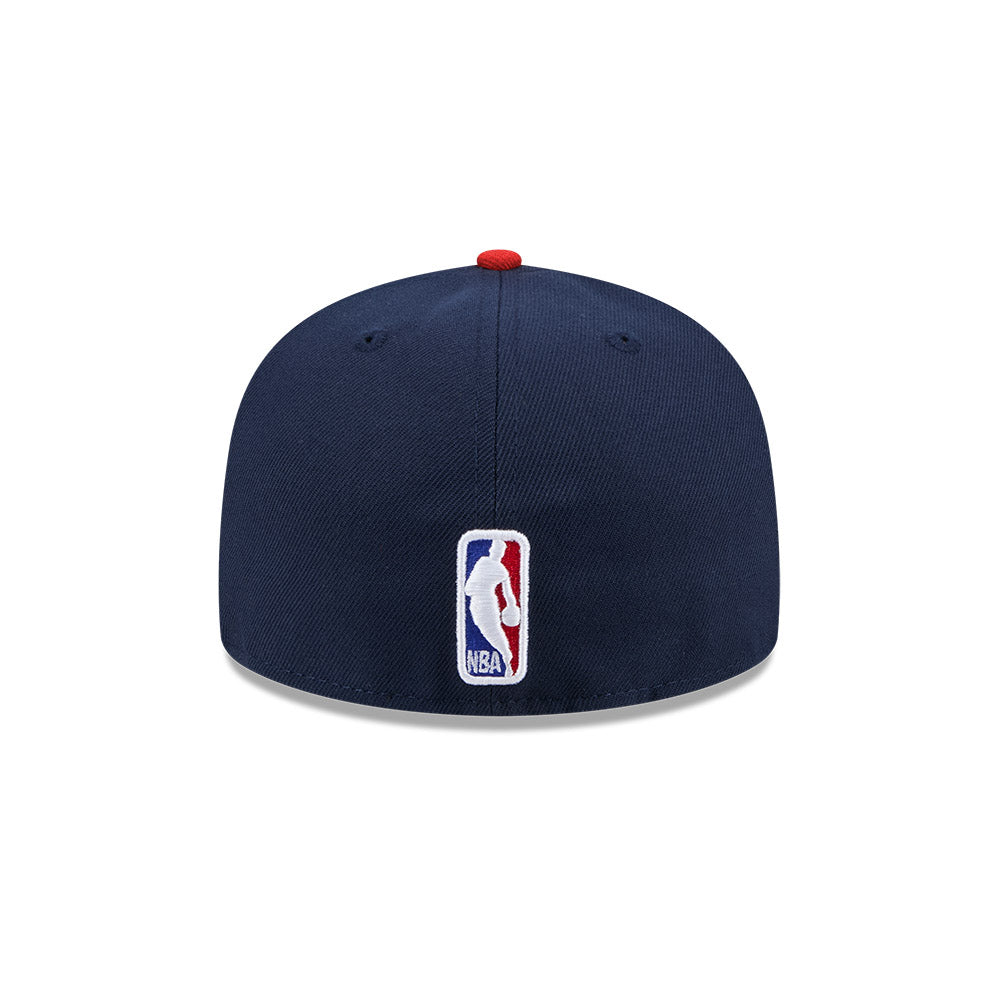 Washington Wizards New Era Jersey Hook Statement Edition 59Fifty Fitted Hat - Navy/Red