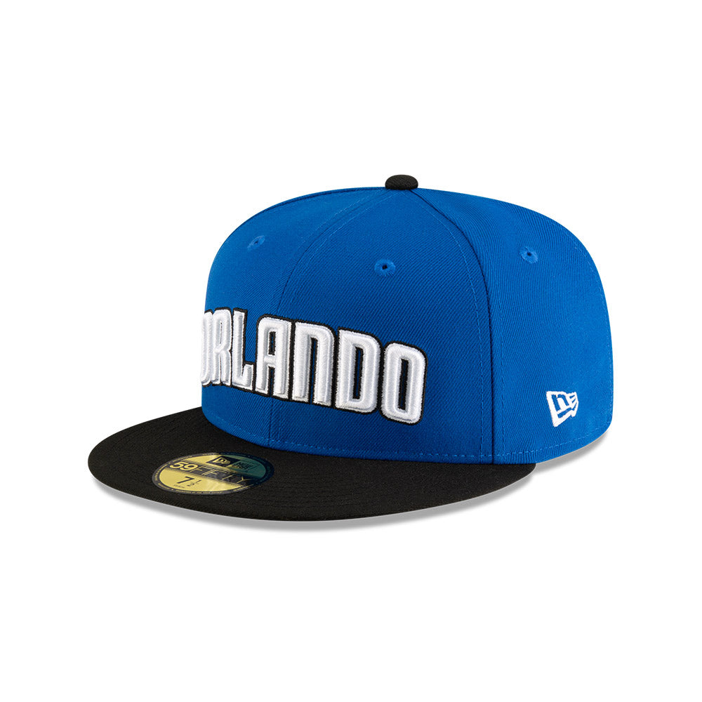 Orlando Magic New Era Jersey Hook Statement Edition 59Fifty Fitted Hat - Royal/Black