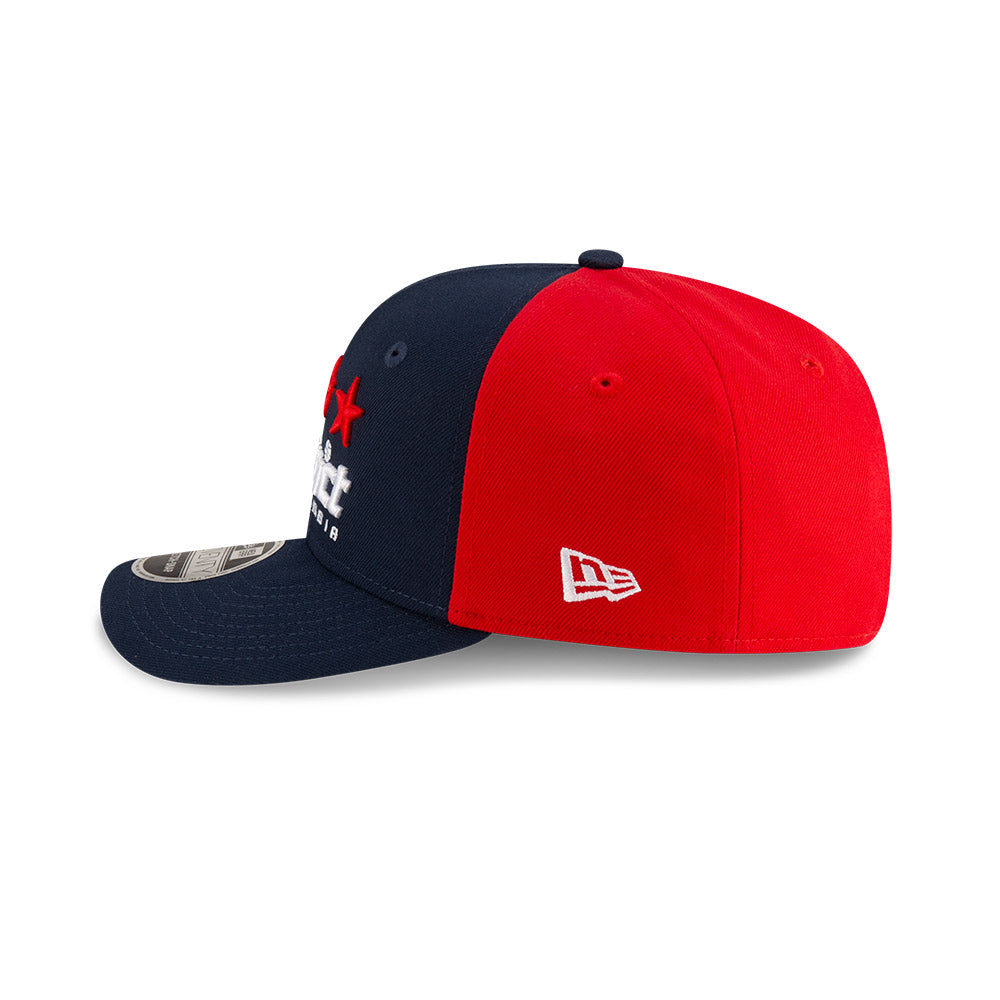 Washington Wizards New Era Jersey Hook Statement Edition 9SEVENTY Stretch Snapback Hat - Navy/Red