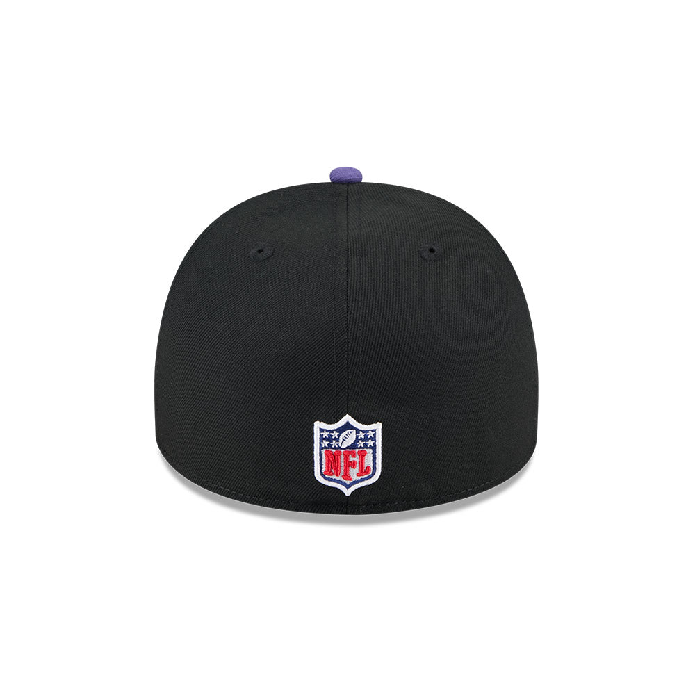 Baltimore Ravens New Era 2025 NFL Draft On Stage A-Frame 59FIFTY Fitted Hat - Black/Purple