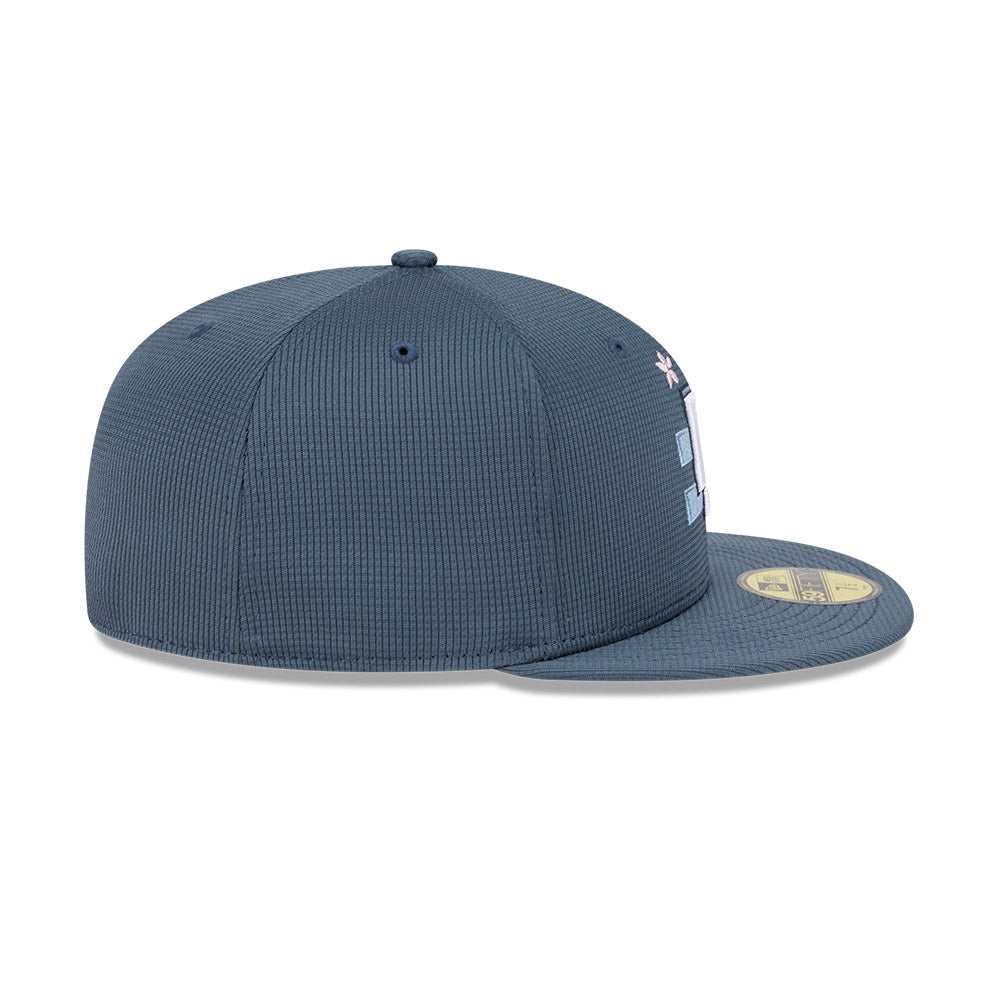 Washington Nationals New Era 2025 City Connect Batting Practice 59FIFTY Fitted Hat - Blue