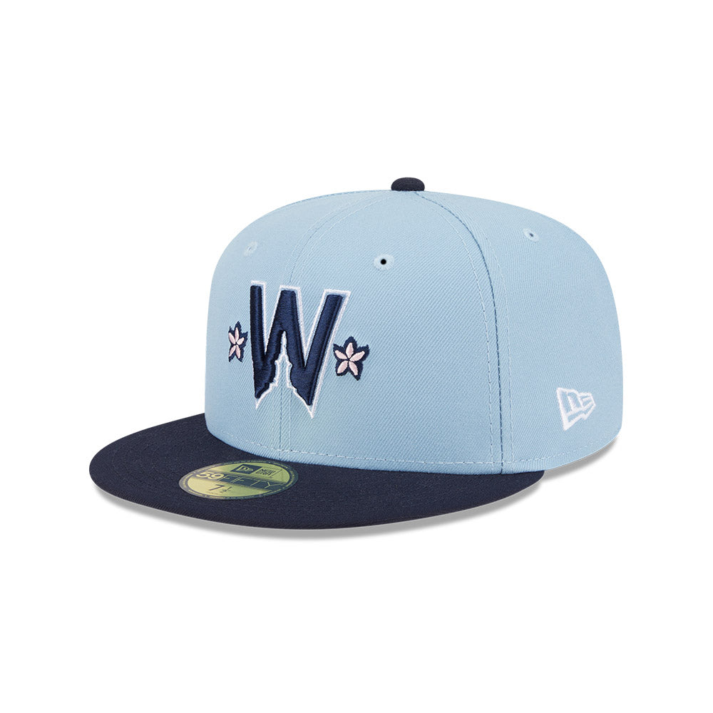 Washington Nationals New Era 2025 City Connect 59FIFTY Fitted Hat - Light Blue/Navy