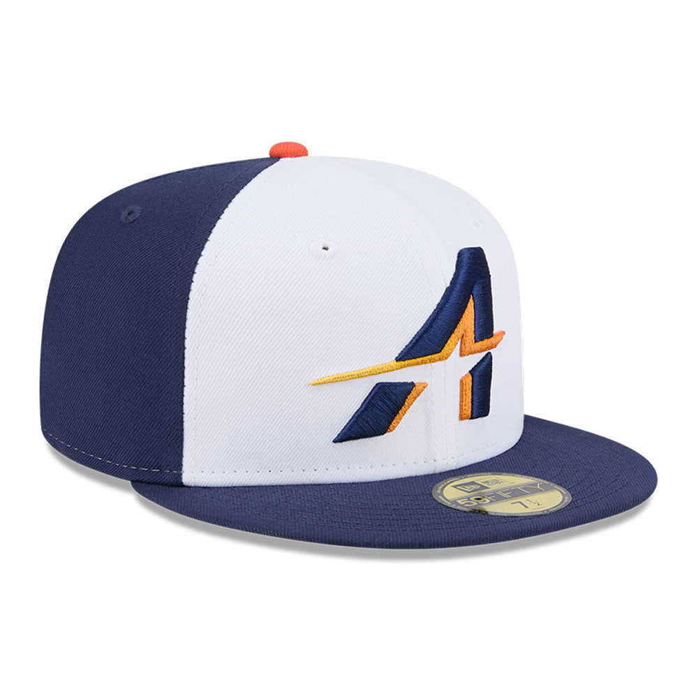 Houston Astros New Era 2025 City Connect 59FIFTY Fitted Hat - White/Navy