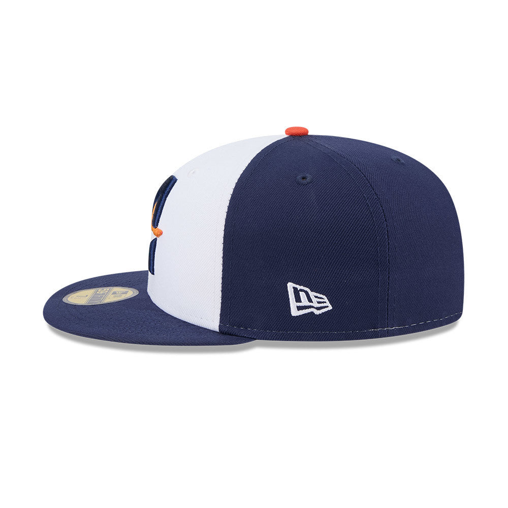 Houston Astros New Era 2025 City Connect 59FIFTY Fitted Hat - White/Navy