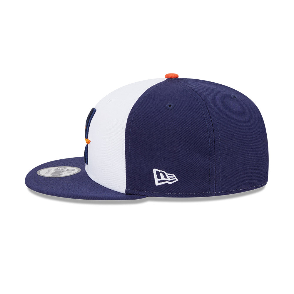 Houston Astros New Era 2025 City Connect 9FIFTY Snapback Hat - White/Navy