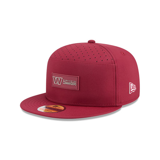 Washington Commanders New Era 2025 Sideline Split Panel 9FIFTY Snapback Hat - Burgundy