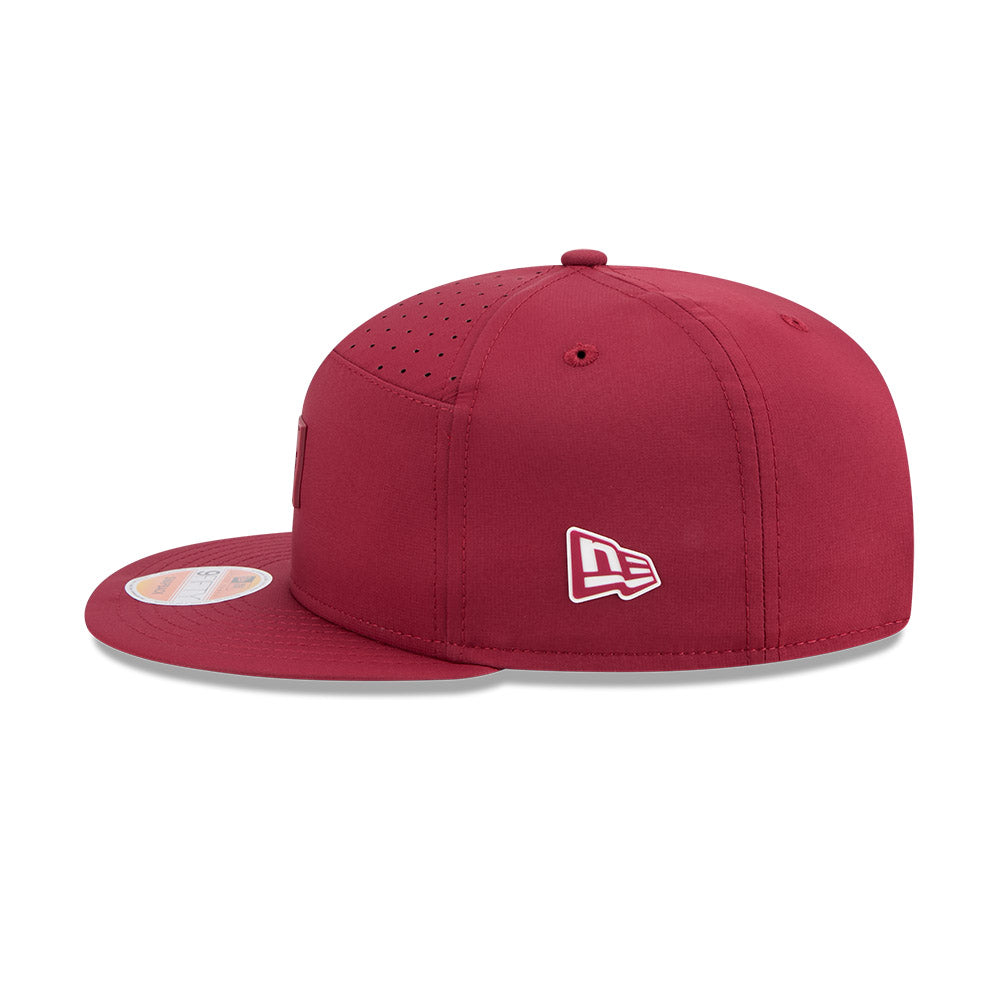 Washington Commanders New Era 2025 Sideline Split Panel 9FIFTY Snapback Hat - Burgundy