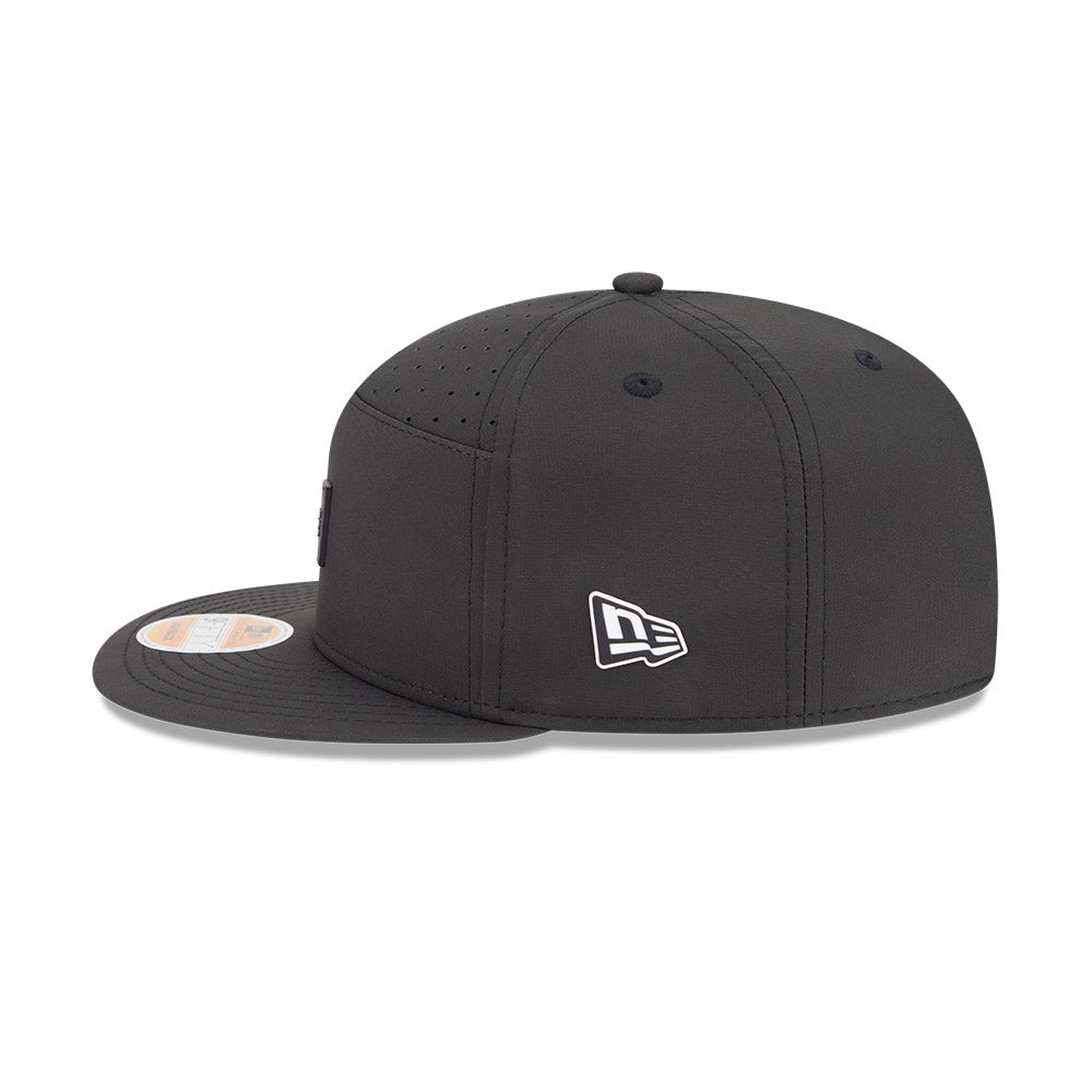 Baltimore Ravens New Era 2025 Sideline Split Panel 9FIFTY Snapback Hat - Black