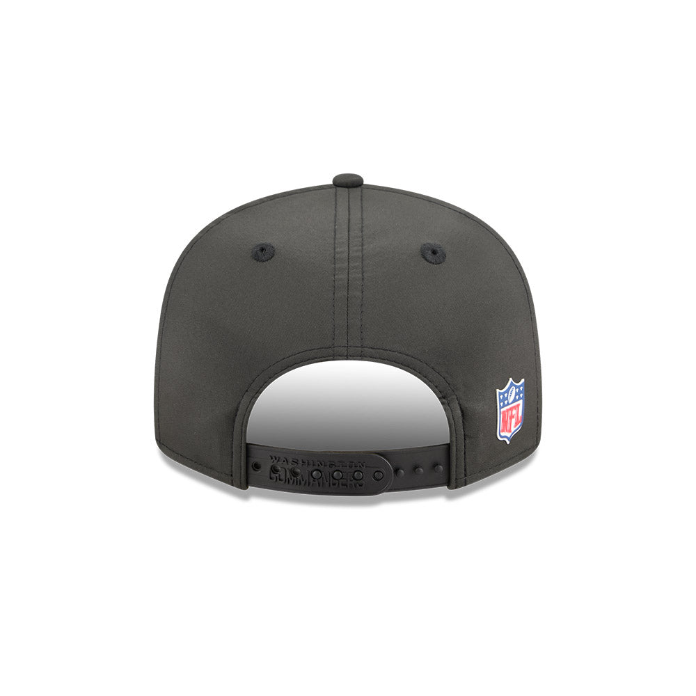 Washington Commanders New Era 2025 Sideline Split Panel 9FIFTY Snapback Hat - Black
