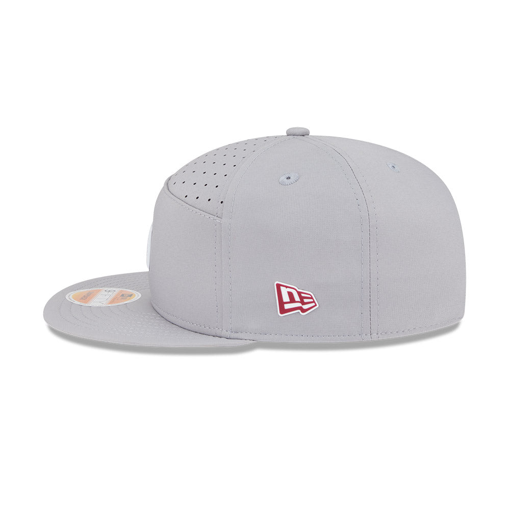 Washington Commanders New Era 2025 Sideline Split Panel 9FIFTY Snapback Hat - Gray
