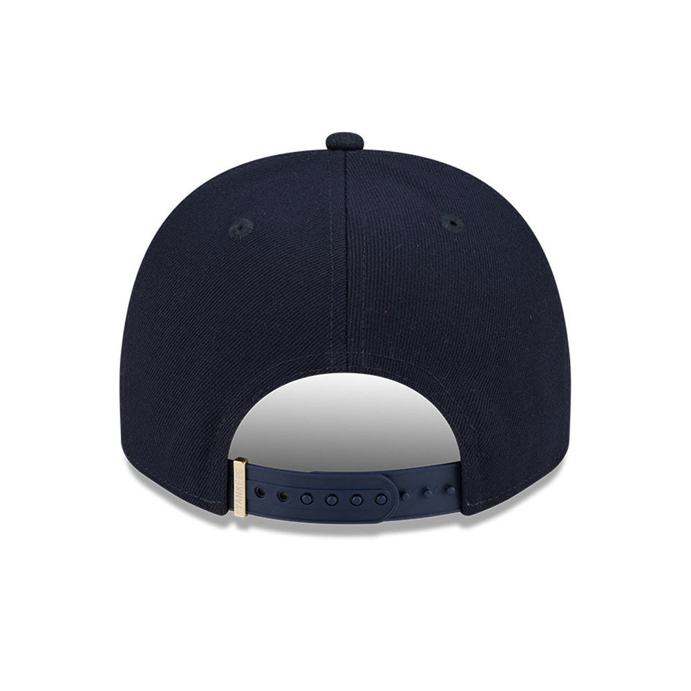 New York Yankees New Era EMBLEM A-Frame 9Fifty Snapback MLB Hat - Navy