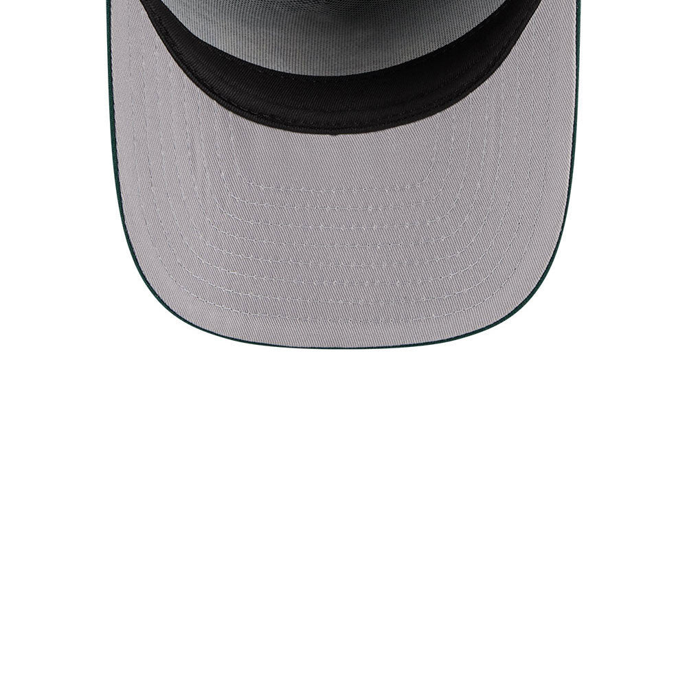 Oakland Athletics New Era EMBLEM A-Frame 9Fifty Snapback MLB Hat - Dark Green