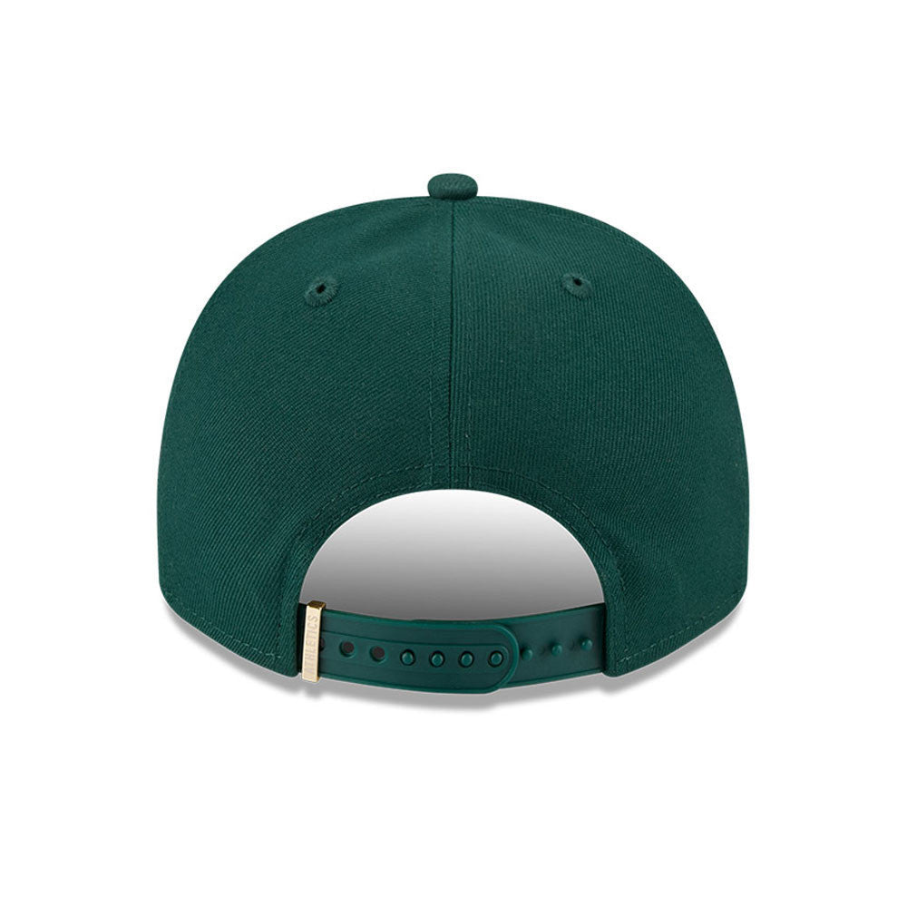 Oakland Athletics New Era EMBLEM A-Frame 9Fifty Snapback MLB Hat - Dark Green