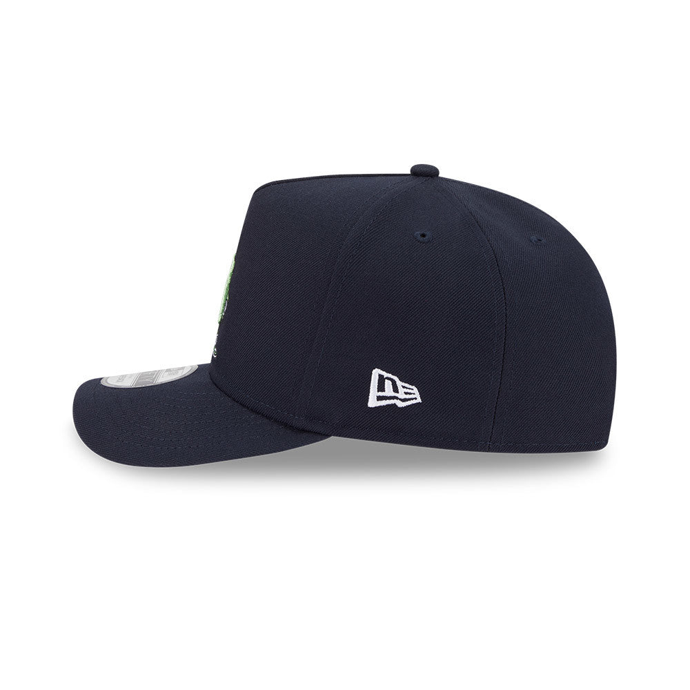 New York Yankees New Era CARTOON SERIES A-Frame 9Fifty Snapback MLB Hat - Navy