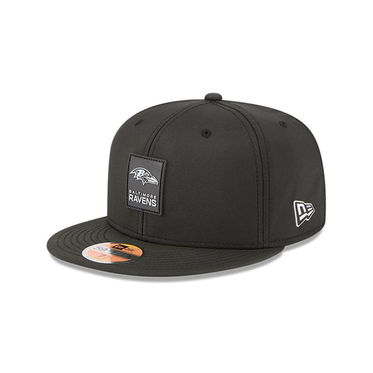 Baltimore Ravens New Era 2025 Official NFL Sideline 59FIFTY Fitted Hat - Black