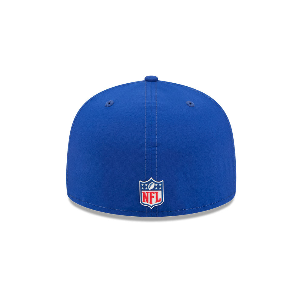 New York Giants New Era 2025 Official NFL Sideline 59FIFTY Fitted Hat - Royal