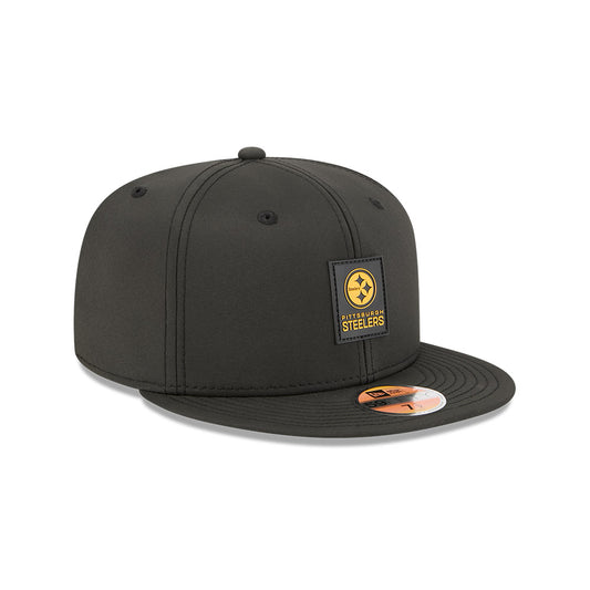 Pittsburgh Steelers New Era 2025 Official NFL Sideline 59FIFTY Fitted Hat - Black