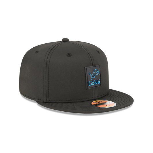 Detroit Lions New Era 2025 Official NFL Sideline 59FIFTY Fitted Hat - Black