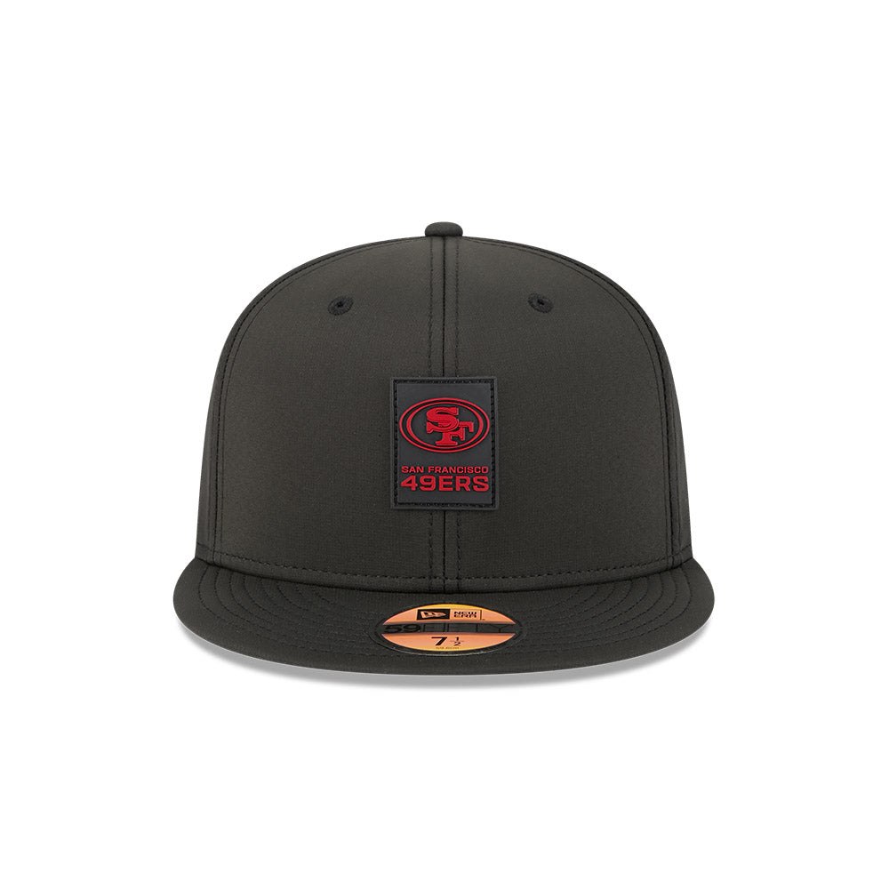 San Francisco 49ers New Era 2025 Official NFL Sideline 59FIFTY Fitted Hat - Black