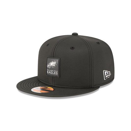 Philadelphia Eagles New Era 2025 Official NFL Sideline 59FIFTY Fitted Hat - Black