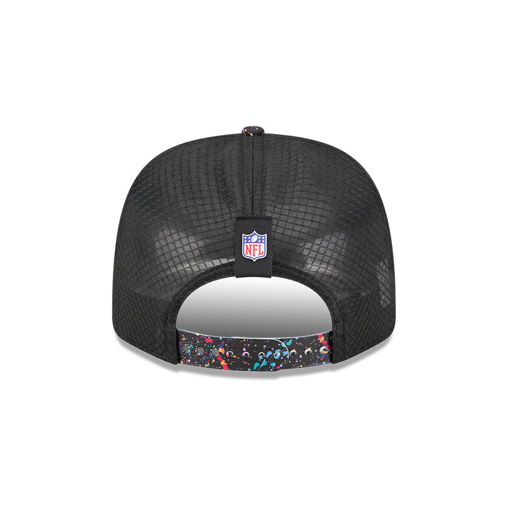 San Francisco 49ers New Era 2025 NFL Crucial Catch 9SEVENTY Adjustable Hat - Black