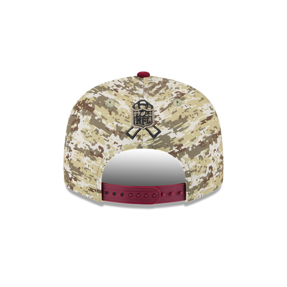 Washington Commanders 2025 Salute to Service Fan Gear 9FIFTY Snapback Hat = Camo