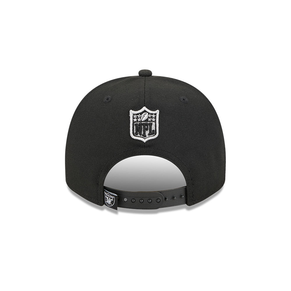 Oakland Raiders New Era CARTOON SERIES 9FIFTY A-Frame Snapback NFL Hat - Black
