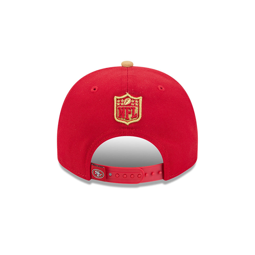 San Francisco 49ers New Era CARTOON SERIES 9FIFTY A-Frame Snapback NFL Hat - Scarlet/Gold