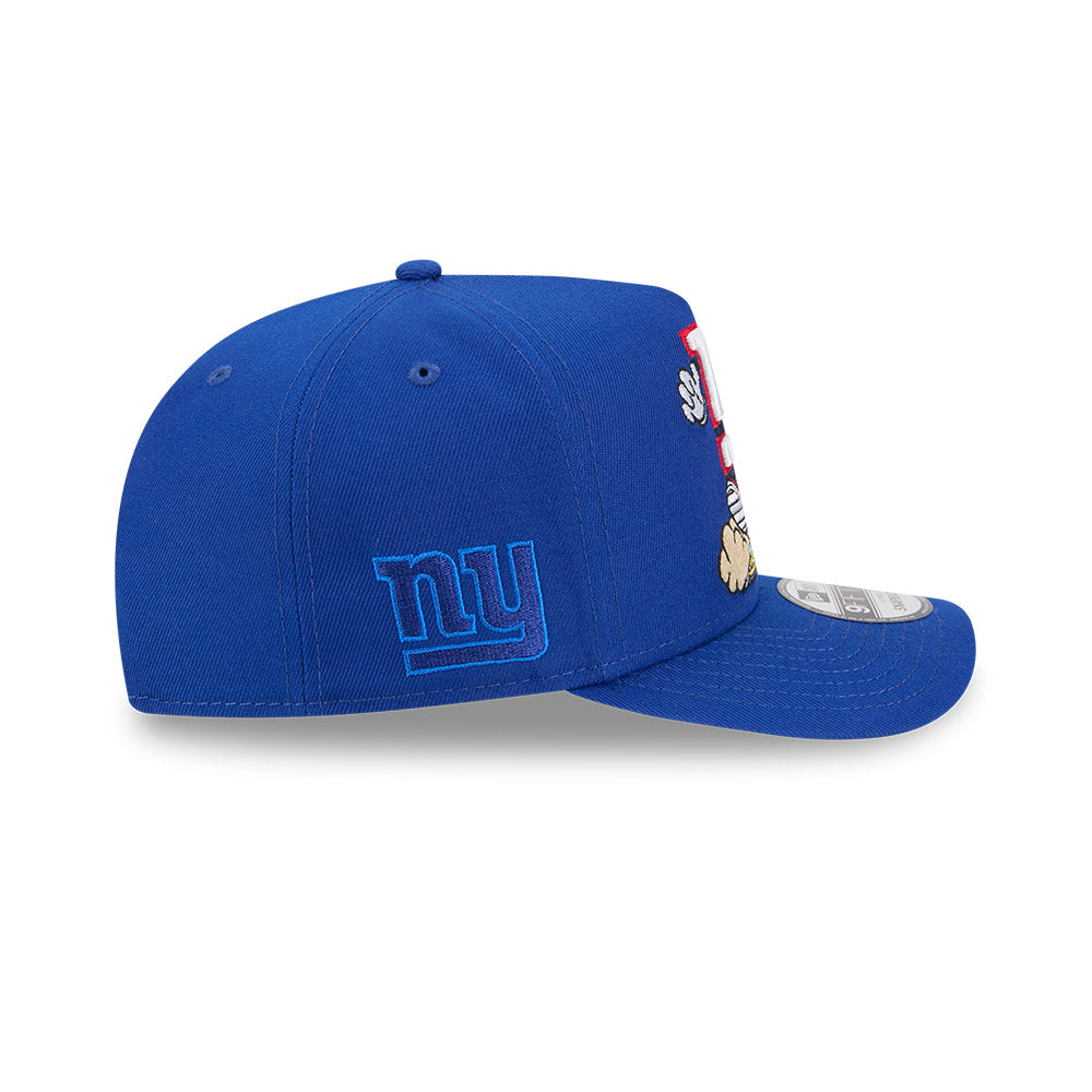 New York Giants New Era CARTOON SERIES 9FIFTY A-Frame Snapback NFL Hat - Royal