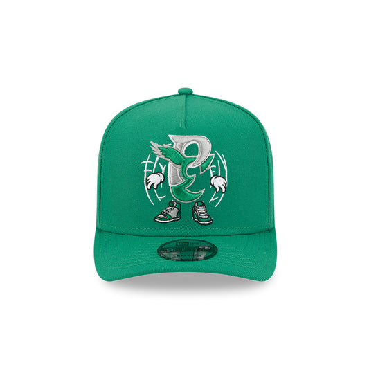 Philadelphia Eagles New Era CARTOON SERIES 9FIFTY A-Frame Snapback NFL Hat - Kelly