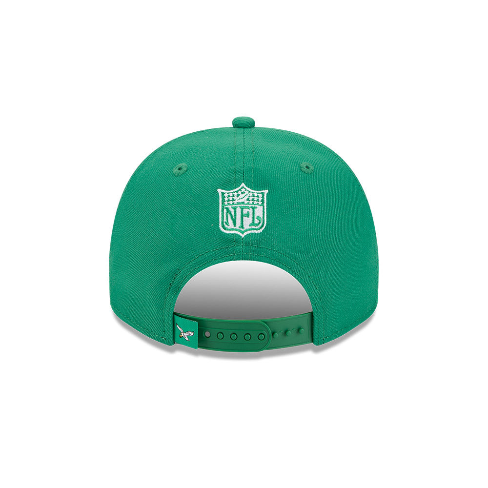 Philadelphia Eagles New Era CARTOON SERIES 9FIFTY A-Frame Snapback NFL Hat - Kelly