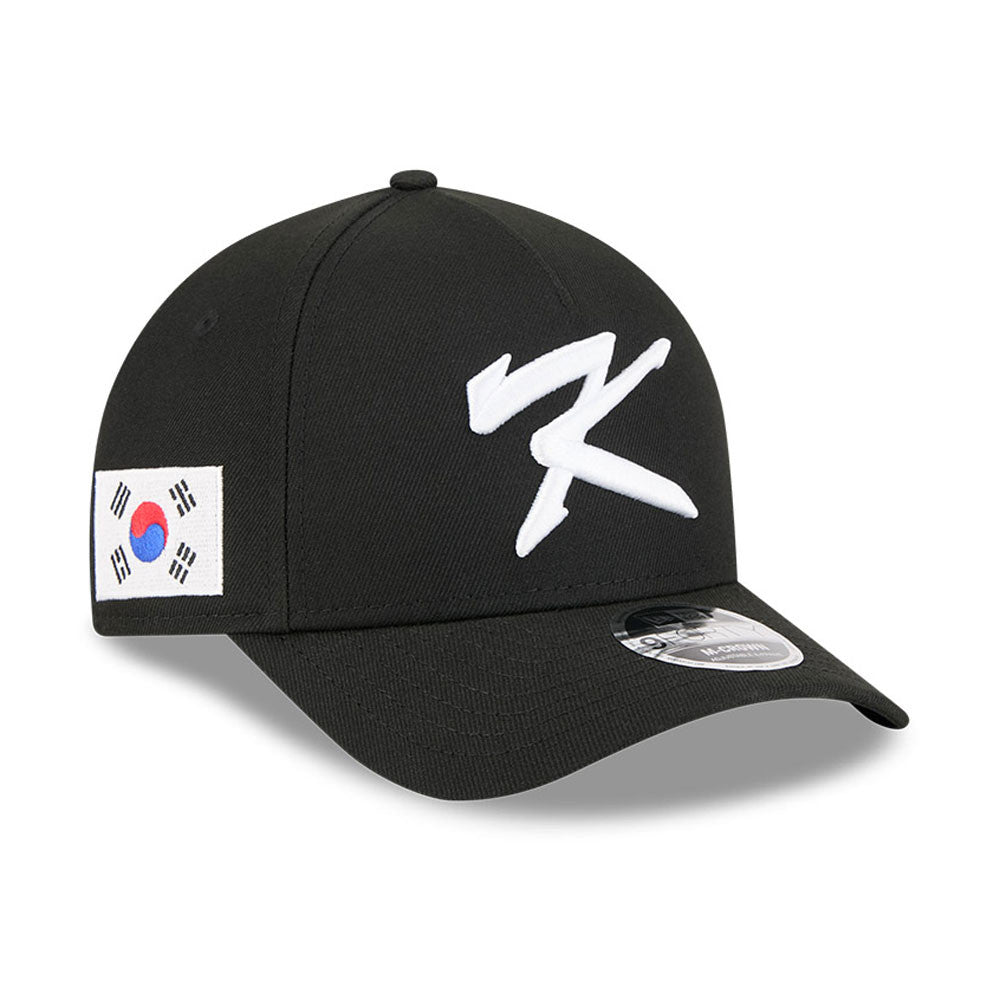KOREA Baseball New Era 2026 World Baseball Classic 9Forty Curved Adjustable Hat - Black