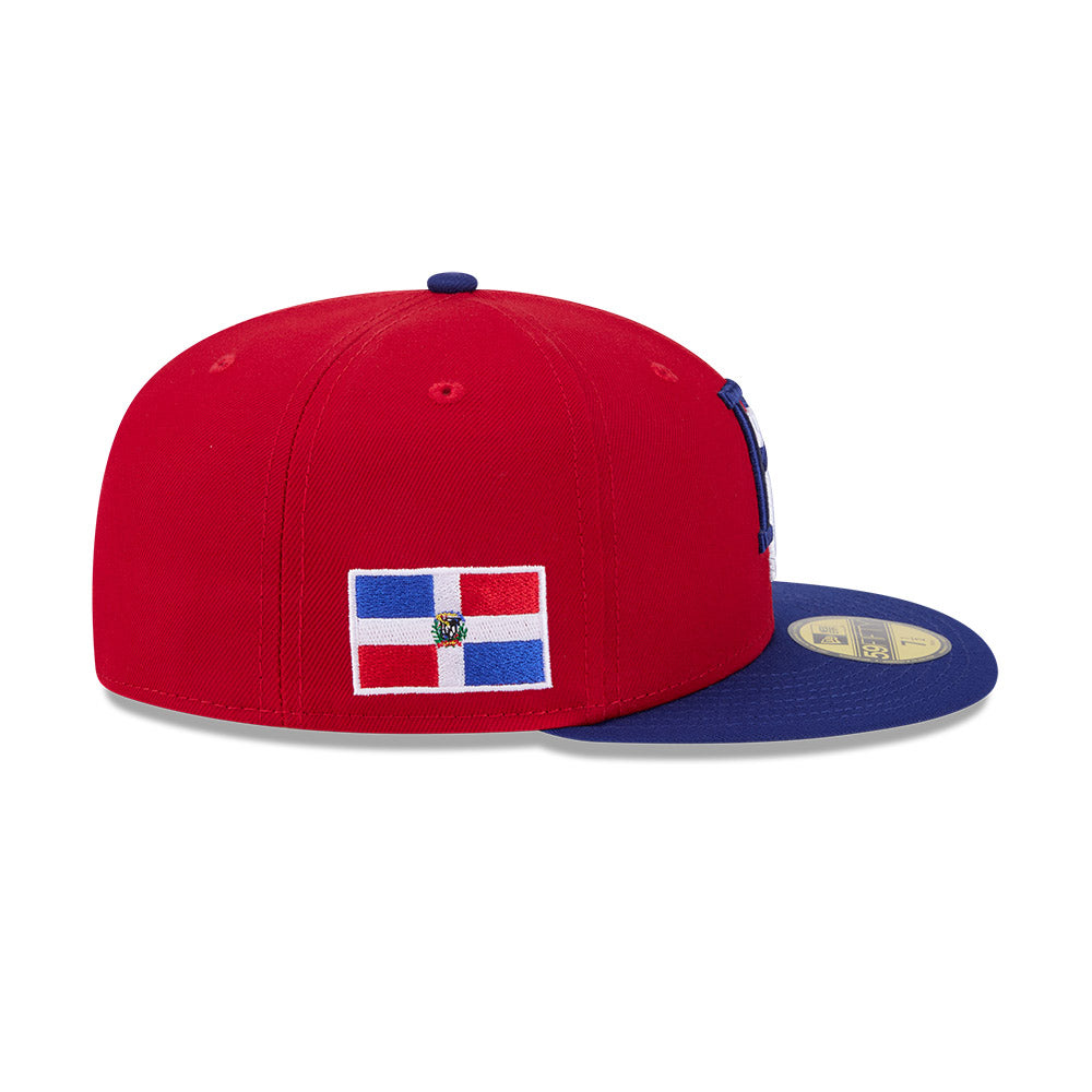 DOMINICAN REPUBLIC Baseball New Era 2026 World Baseball Classic 59FIFTY Fitted Hat - Red/Blue