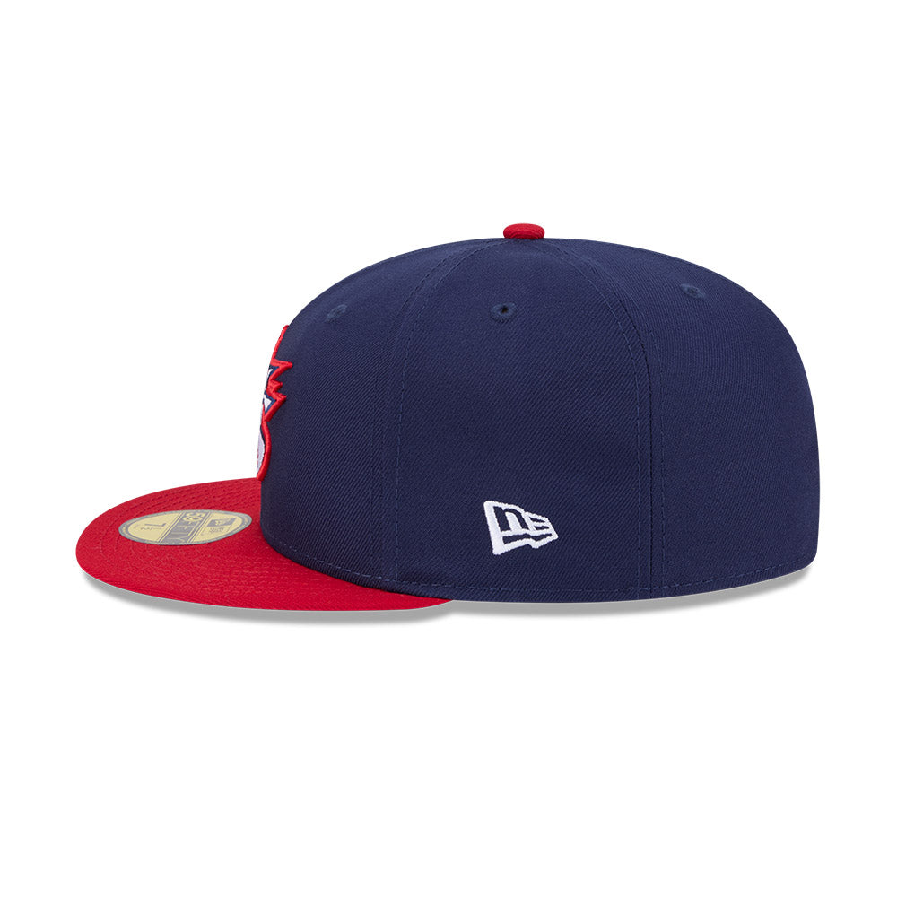 USA Baseball New Era 2026 World Baseball Classic 59FIFTY Fitted Hat - Navy/Red