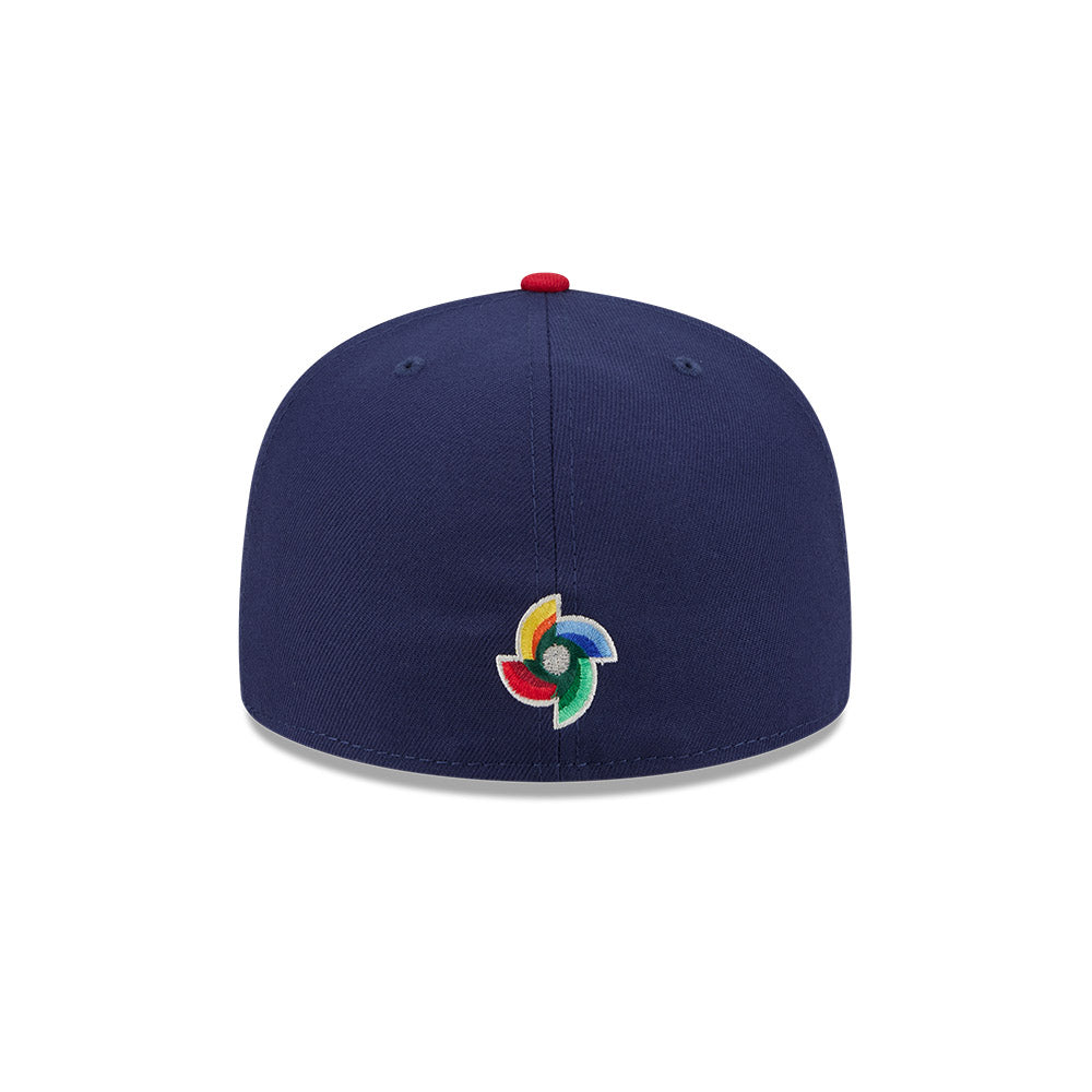 USA Baseball New Era 2026 World Baseball Classic 59FIFTY Fitted Hat - Navy/Red