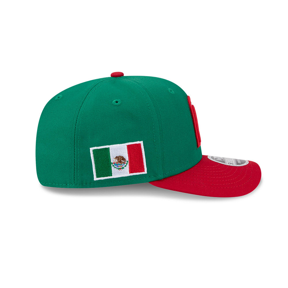 MEXICO Baseball New Era 2026 World Baseball Classic 9Seventy Adjustable Hat - Green/Red
