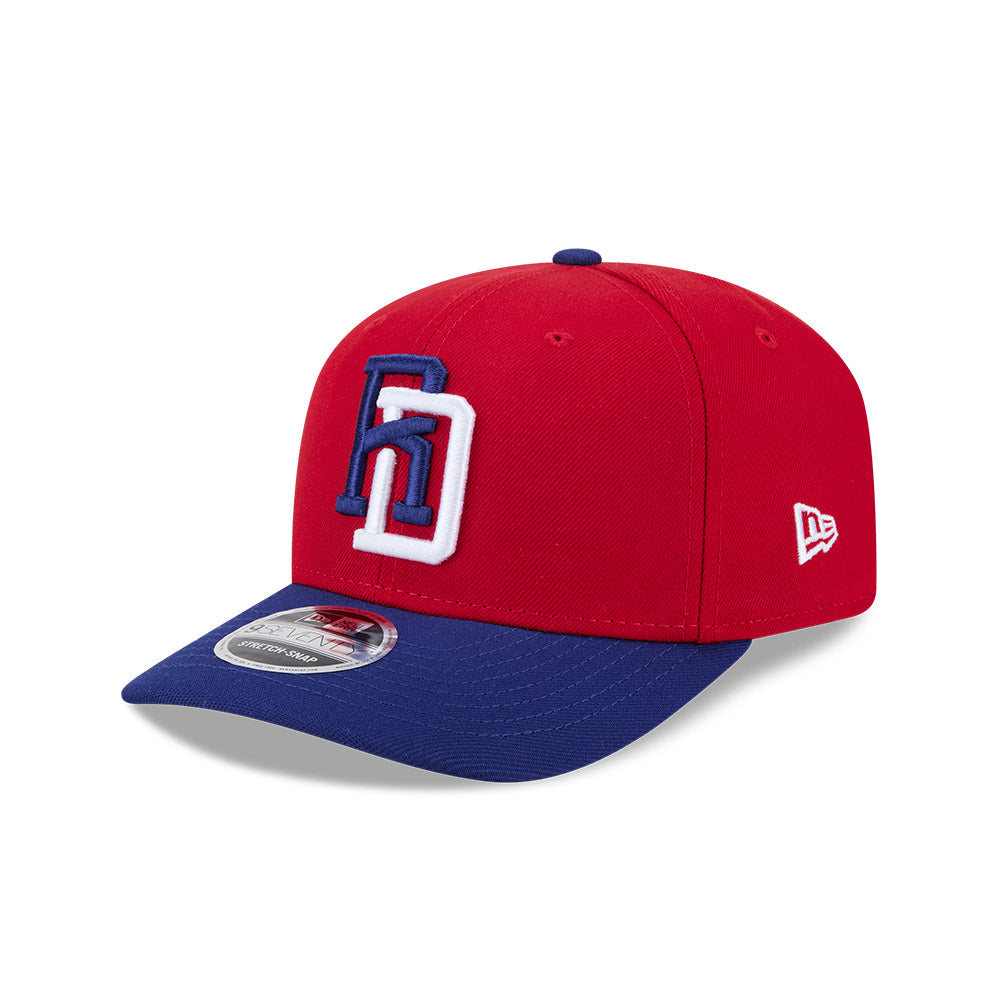 DOMINICAN REPUBLIC Baseball New Era 2026 World Baseball Classic 9Seventy Adjustable Hat - Red/Blue