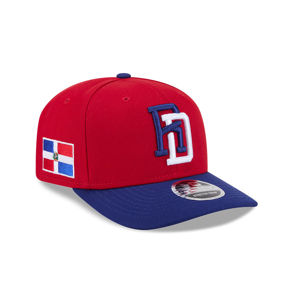 DOMINICAN REPUBLIC Baseball New Era 2026 World Baseball Classic 9Seventy Adjustable Hat - Red/Blue