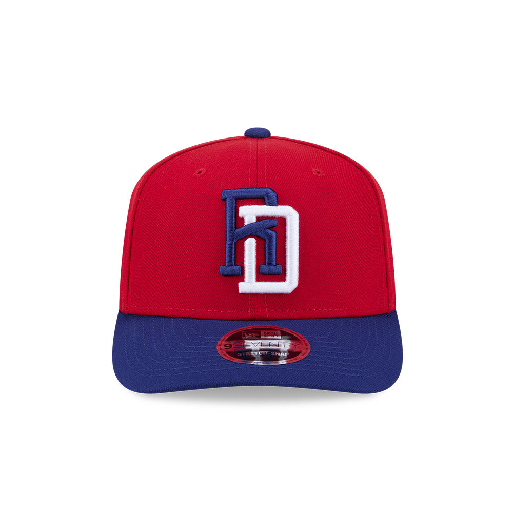 DOMINICAN REPUBLIC Baseball New Era 2026 World Baseball Classic 9Seventy Adjustable Hat - Red/Blue