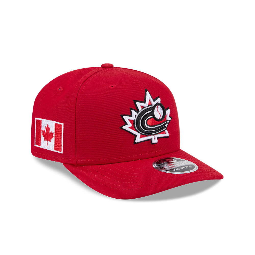 CANADA Baseball New Era 2026 World Baseball Classic 9Seventy Adjustable Hat - Red